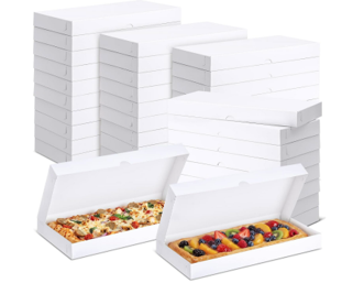Flatbread Rectangle Pizza Boxes – Kraft/Kraft